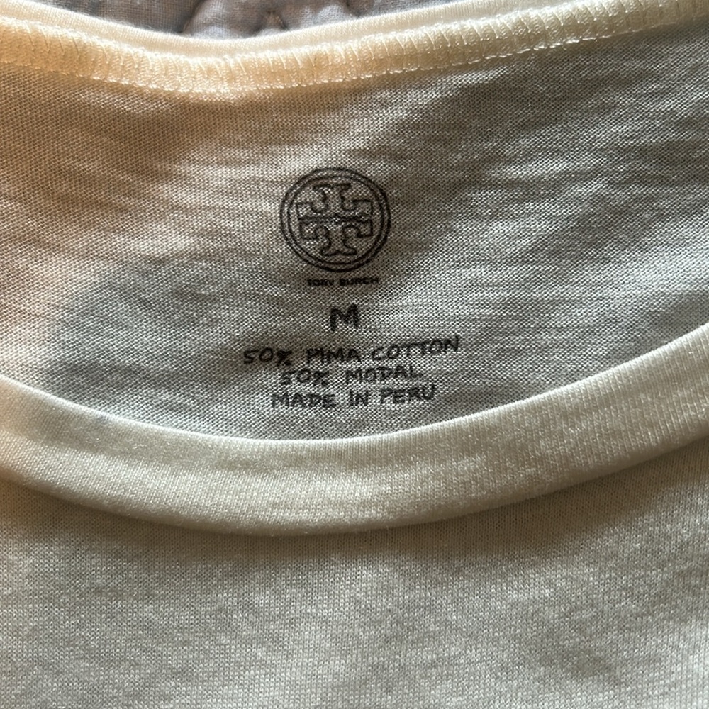 TORY BURCH LOGO TEE M - Picture 3 of 4